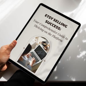 Etsy Selling Success E-Book: Shop Growth Guide (PDF Download)