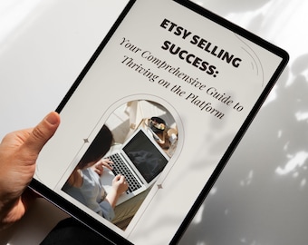 Etsy Selling Success E-bok: Guide till butikstillväxt (PDF-nedladdning)