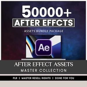 5000+ Video Editing Assets Mega Bundle: After Effects Motion Graphics