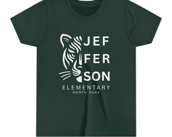 Camiseta de manga corta para jóvenes Jefferson Split Panther