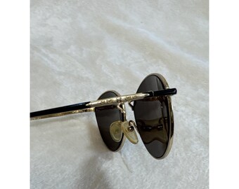 Vintage Etienne Aigner Eyeglasses Frame‎ LIBERTY 2 EA-14 Italy Gold/Black Vintage Etienne Aigner Eyeglasses Frame LIBERTY 2 EA-14  main image 4