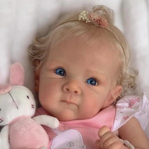Reborn Doll Baby, Girl, Soft Silicone Vinyl baby, Painted baby - Bettie, Soft Clothes, Realistic