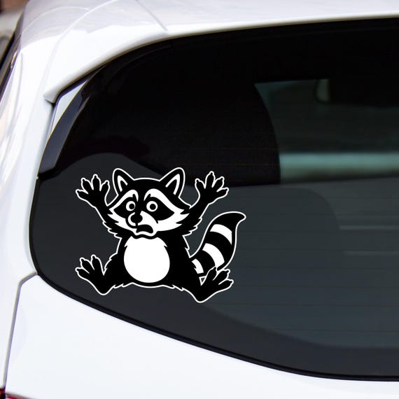 Scared Racoon Icon Scared Raccoon Cartoon