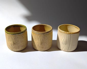 Handmade ceramic mug – stoneware mug made on a potter's wheel – handmade ceramic gift