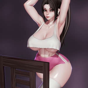 Premium STL File | 3D Print Model | Waifu Statue | High Quality Anime Figure | Digital Download for Collectors | SFW/NSFW