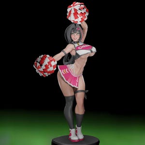 Premium STL File | 3D Print Model | Waifu Statue | High Quality Anime Figure | Digital Download for Collectors | SFW/NSFW