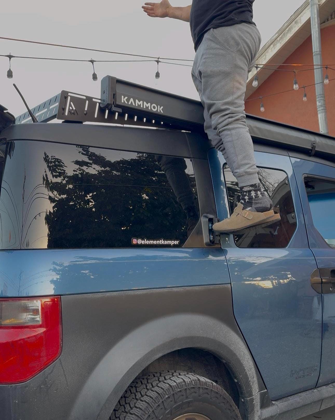 Honda Element Door-Hinge Side Steps