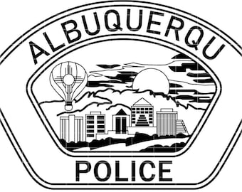 albuquerque police dept patch vector file cnc laser cutting, wood, metal engraving, Cricut file, cnc router file, vinyl cutting,
