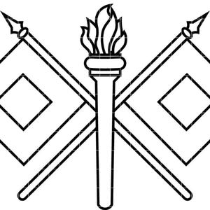 US Army Signal Corps Branch Insignia