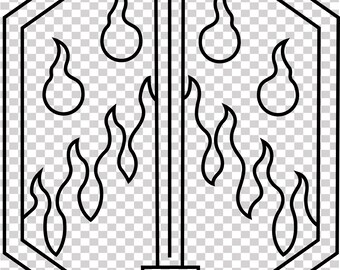 amerikansk armé 48:e kemisk DUI ssi patch vektorfil CNC laserskärning, trä, metallgravyr, Cricut-fil, CNC-routfil