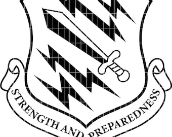 us air force 21st space wing patch vector file cnc laser cutting, wood, metal engraving, Cricut file, cnc router file