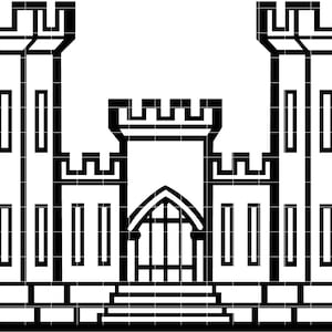 US Army Engineer Castle - Etsy