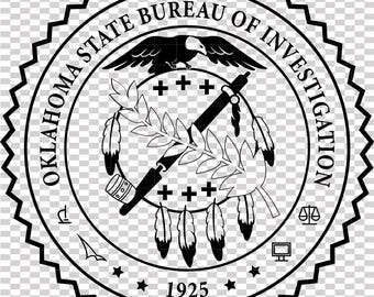 Oklahoma Statestecken U-Heft-Abzeichen Vektor-Datei Cnc-Laserschnitt, Holz, Metallgravur, Cricut-Datei, Cnc-Fräserdatei