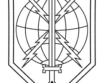 us army military intelligence readinmess command patch vector file cnc laser cutting, wood, metal engraving, Cricut file