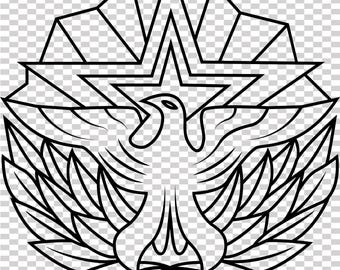 förtjänstmedalj vektorfil CNC-laserskärning, trä, metallgravyr, Cricut-fil, CNC-routfil