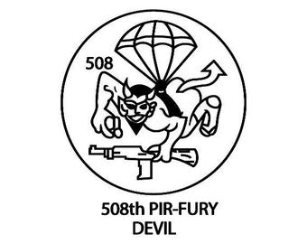 508.º Regimiento Aerotransportado Fury del Ejército de los EE. UU.