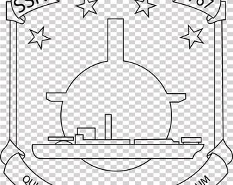 Plik wektorowy naszywki USS Hampton SSN 767 z naszywką okrętu podwodnego, cięcie laserowe CNC, grawerowanie drewna i metalu, plik Cricut, plik routera CNC