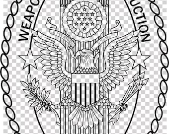 civil support team weapons of mass destruction badge vector file cnc laser cutting, wood, metal engraving, Cricut file, cnc router file