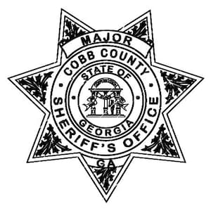 Cobb County Georgia Sheriff Badge