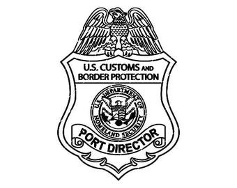 Odznaka Dyrektora Portu Celnego USA