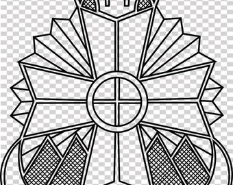 William Beaumont Army Medical Center patch vektorfil CNC-laserskärning, trä, metallgravyr, Cricut-fil, CNC-routerfil