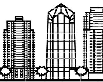 Línea del horizonte de San Diego, California