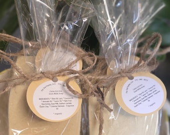 Calm Girl Era Luxury Goat Milk Soap | Lavender Jasmine Amber Organic Bar