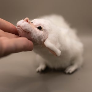 Peluche dragon OOAK : poupée d'art kawaii faite main