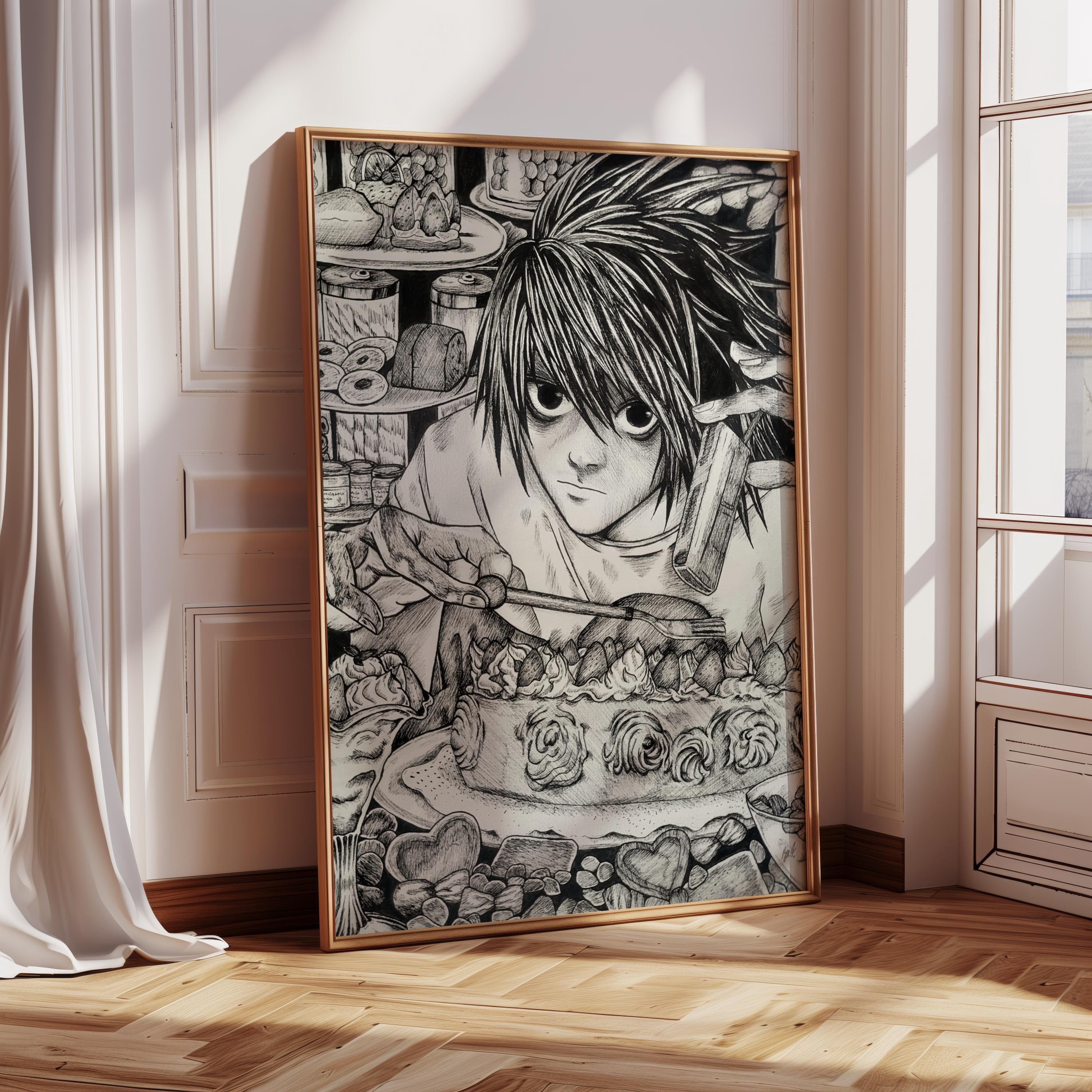 Death Note L Poster - Etsy