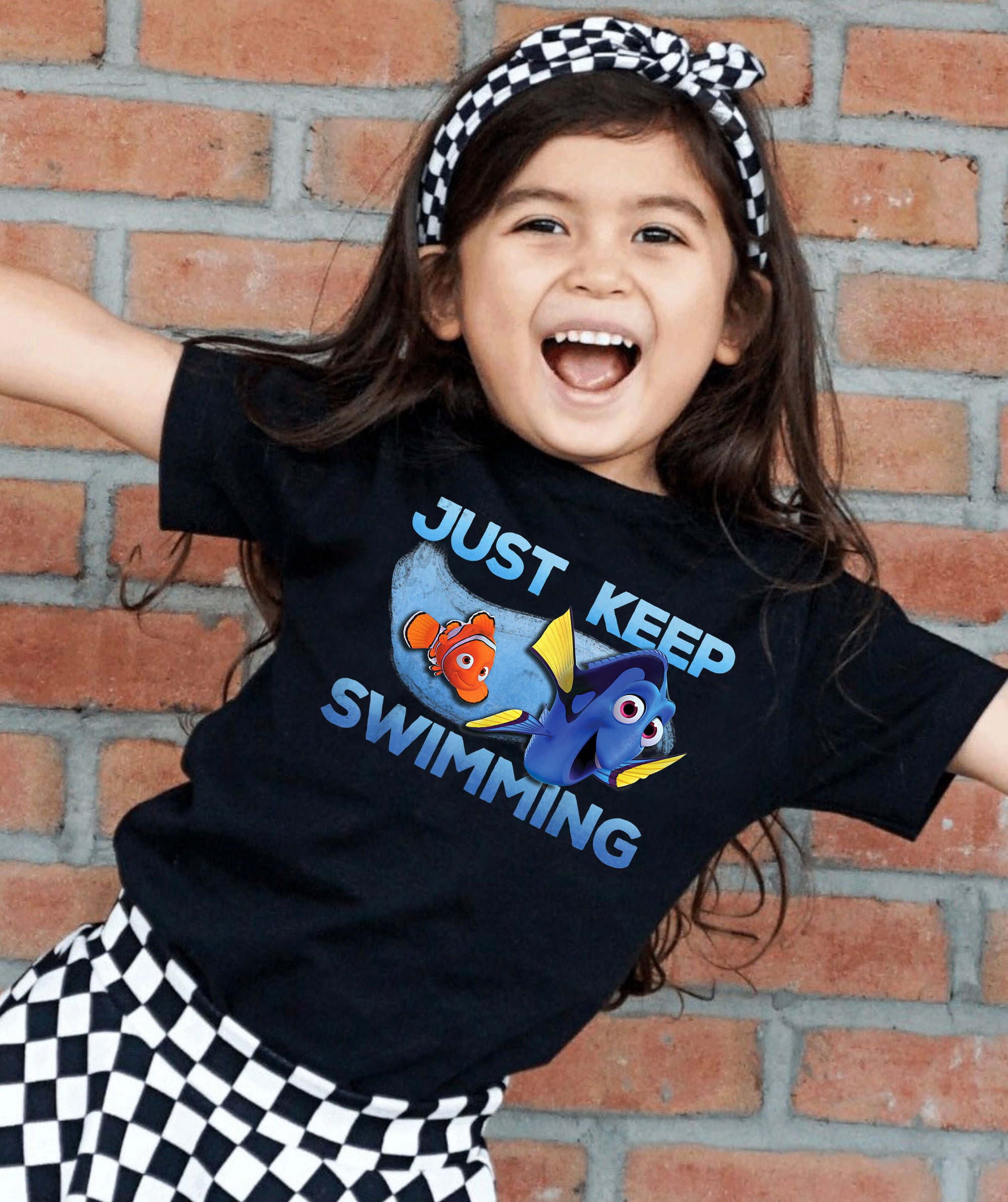 Just Swimming With Nemo Dory T-Shirt Just Swimming With Nemo Dory T-Shirt