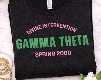 Custom Sorority Line & Chapter Tee