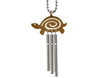 Jacob's Musical Car Charm, Turtle, Mini Wind Chime