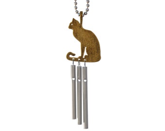 Jacob's Musical Car Charm, Cat, Mini Wind Chime