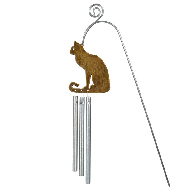 Jacob's Musical Plant Adornament Chime, Cat Mini Wind Chime