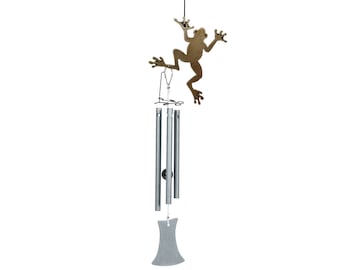 Jacob's Musical Little Piper Chime, Frog, Mini Wind Chime