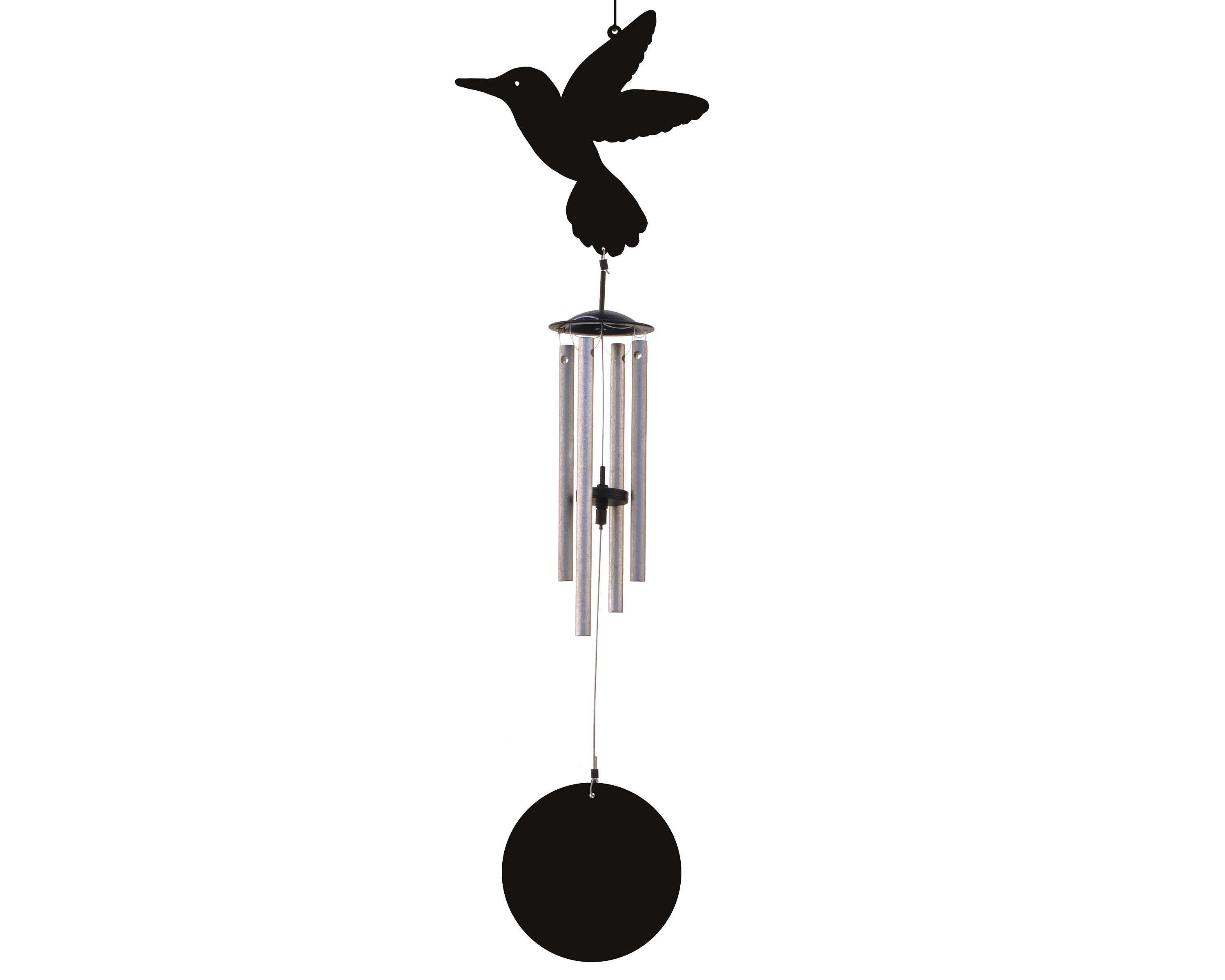 Jacob's Silhouette Chime, Hummingbird, Mini Wind Chime