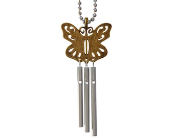 Jacob's Musical Car Charm, Butterfly, Mini Wind Chime