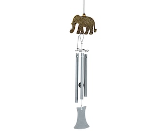 Jacob's Musical Little Piper Chime, Elephant, Mini Wind Chime