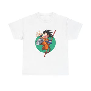 Dragon Ball Z T-Shirt: Goku & Vegeta Anime Graphic Tee