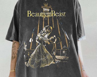 Retro Disney Schöne und das Biest Shirt, Belle Princess Tee, Geschichte so alt wie die Zeit Shirt, Disneyland Disney-Liebhaber Geschenk, magische Erinnerungen Top