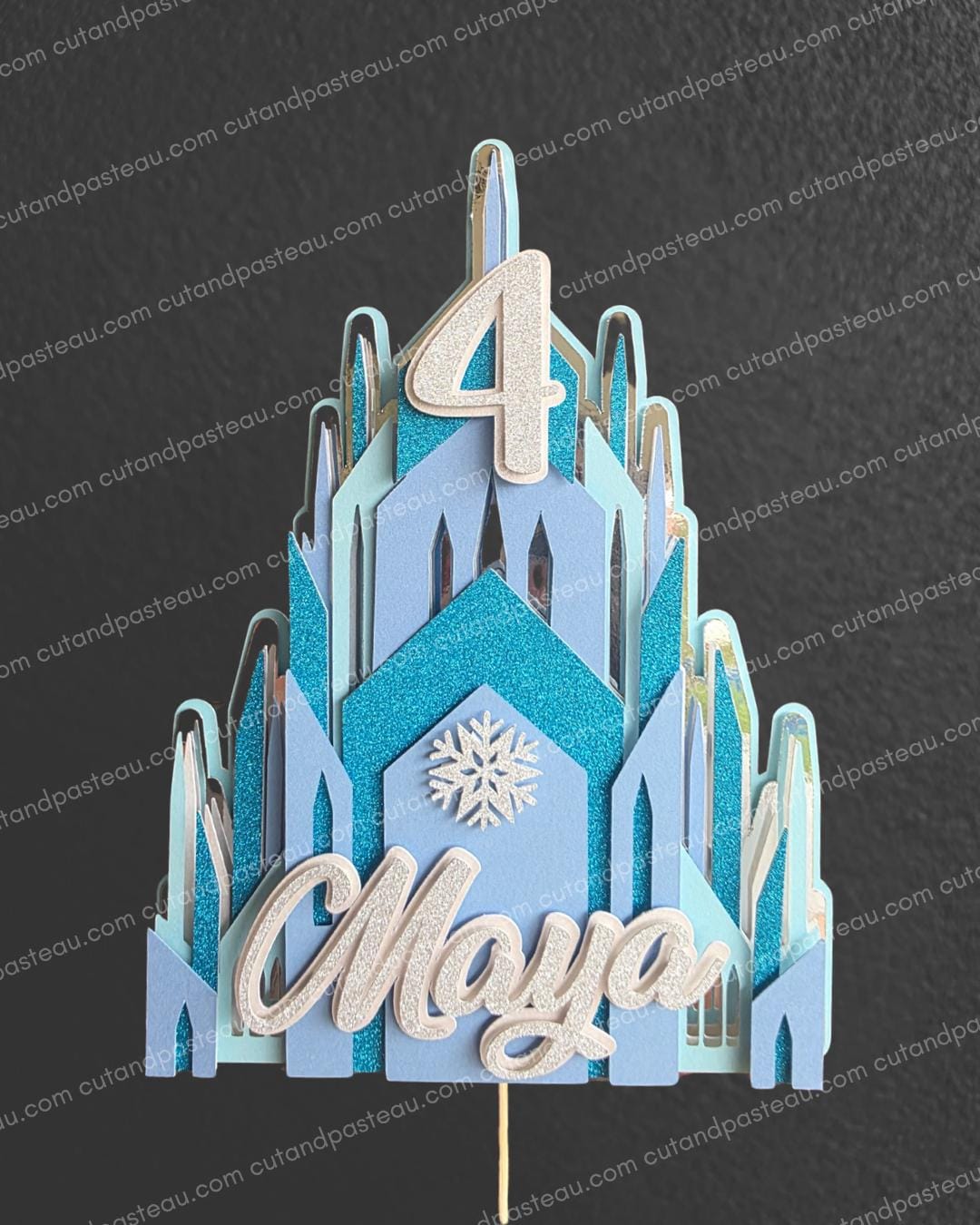 Princess Castle 3D Cake Topper - Etsy New Zealand