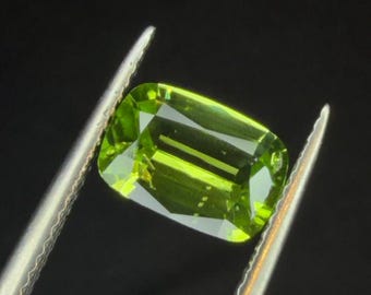 2.24CT Peridot Faceted/Cut Stone From Supat Valley Mansehra Pakistan