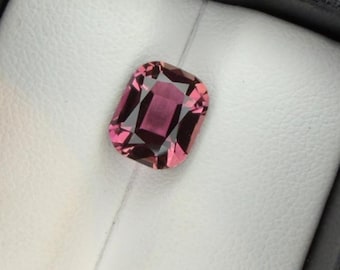 Super glowing  Pink Tourmaline Gemstone: 2.71 Carat, Afghanistan Origin