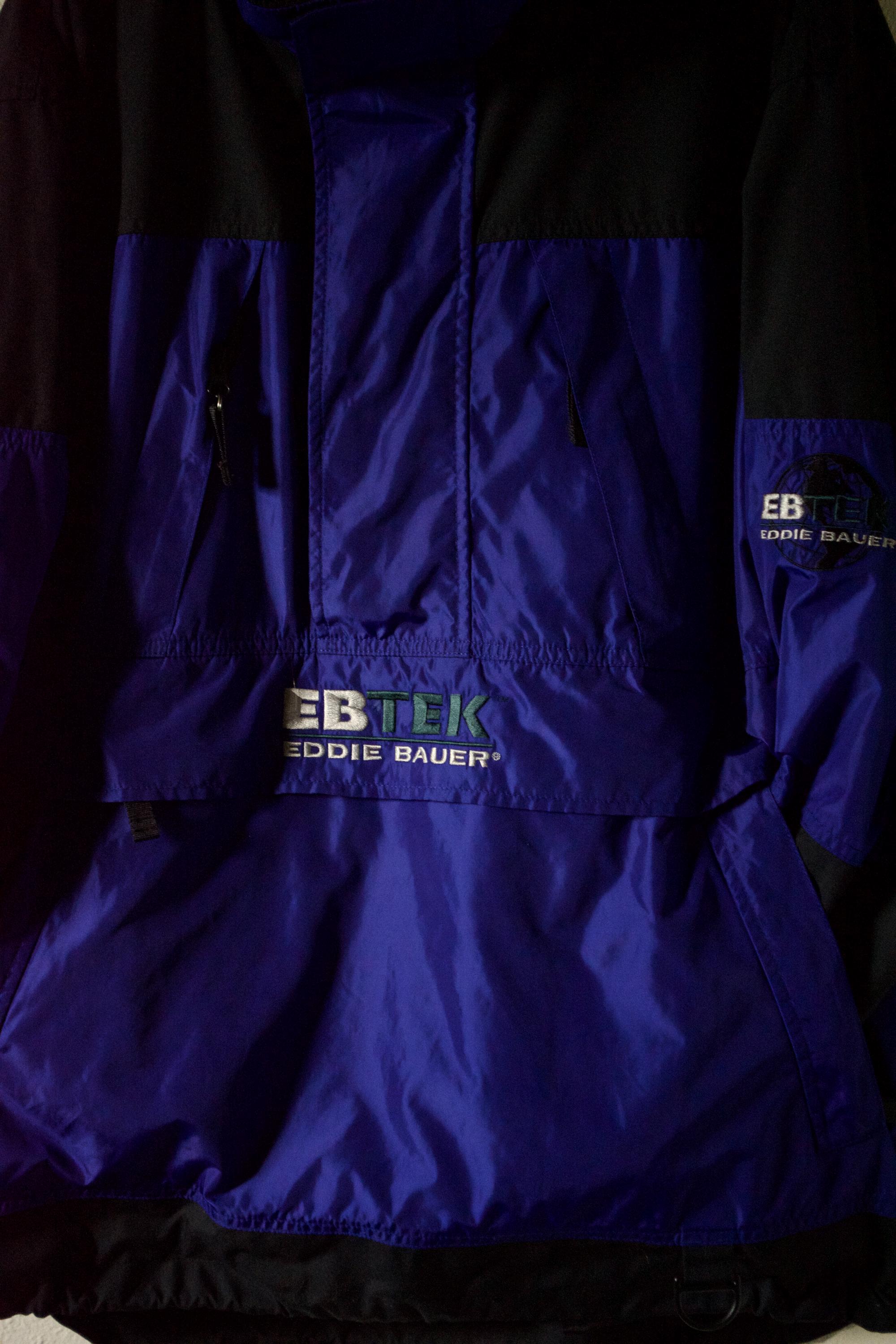 Vintage 90s Eddie Bauer EBTEK Anorak Pullover Jacket - Etsy