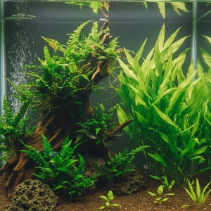 Amazon Sword & Java Fern Live Aquarium Plants | Freshwater Plants | Low Light, Hardy  - Beginner Pack