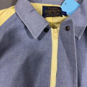 Vintage Country Traditionelle Pendleton Pen West Jacke Herren 46 Blau Colorblock Windjacke Bild 4