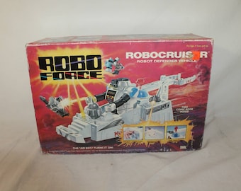 Vintage 1984 Robo Force Robocruiser nieuw verzegeld in doos