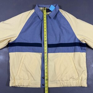 Vintage Country Traditionelle Pendleton Pen West Jacke Herren 46 Blau Colorblock Windjacke Bild 8