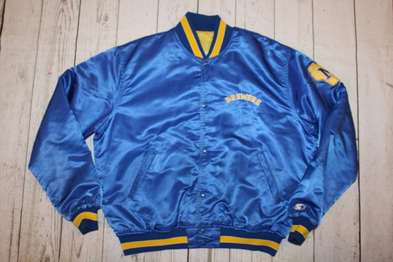 Milwaukee Brewers Vintage Starter Jacket XL | Etsy