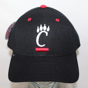 Cincinnati Bearcats Unisex Womens Mens 90s 2000s Vintage Puma Deadstock Sewn Embroidered Snapback Hat